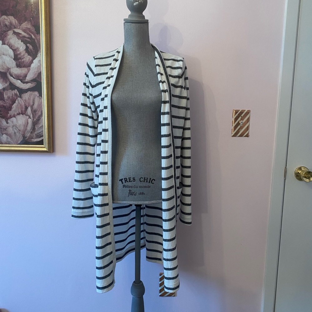 Gap ribbed duster cardigan